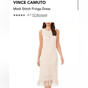 VINCE CAMUTO CROCHET DRESS